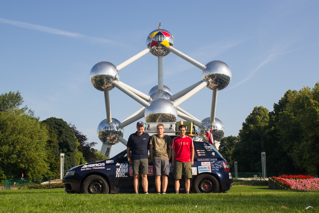 Das Atomium in Brüssel
