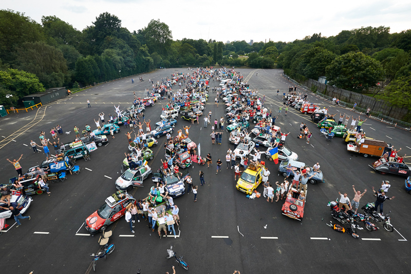 Teams der Mongol Rally 2014