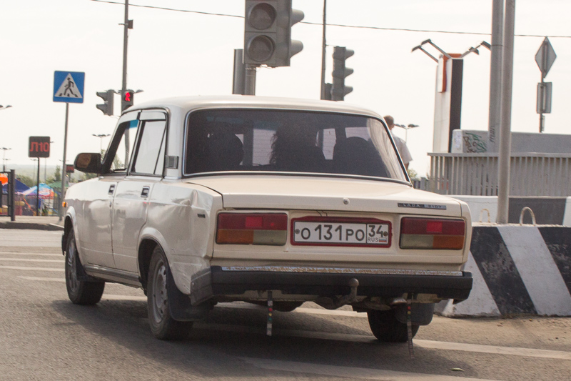 Unfall mit einem Lada